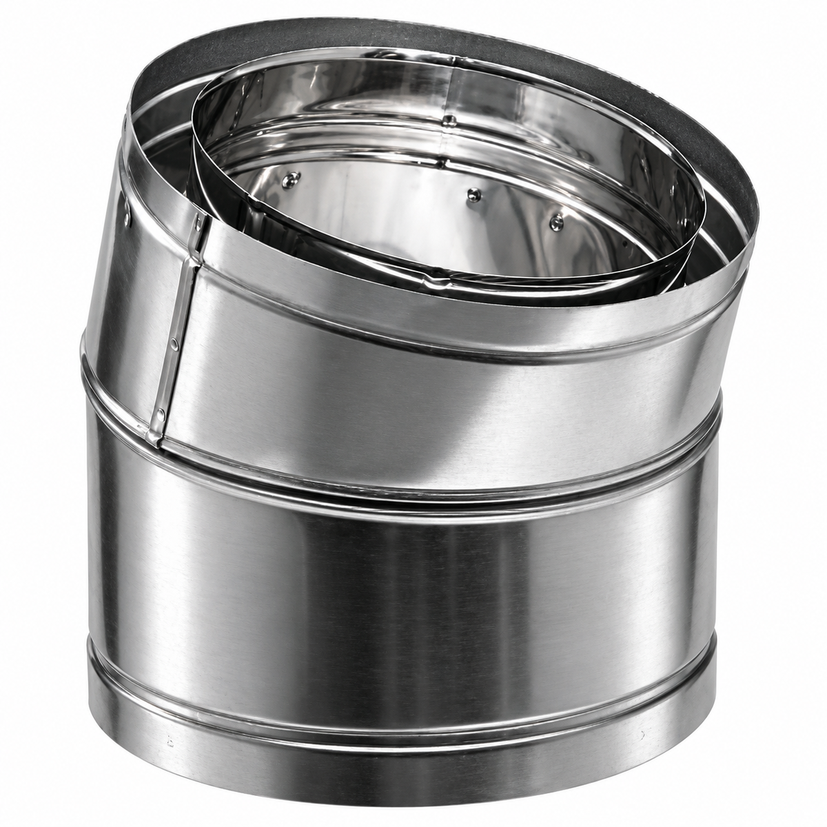 DuraVent 10DCA-E15 10" DuraChimney II 15-Degree Chimney Elbow