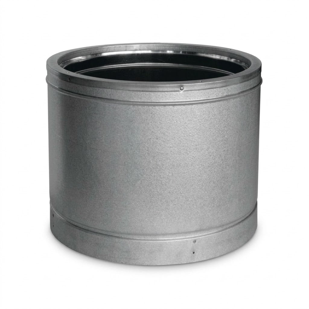 DuraVent 10DT-36SS 10" x 36" DuraTech LDC Stainless Steel Double-Wall Chimney Pipe