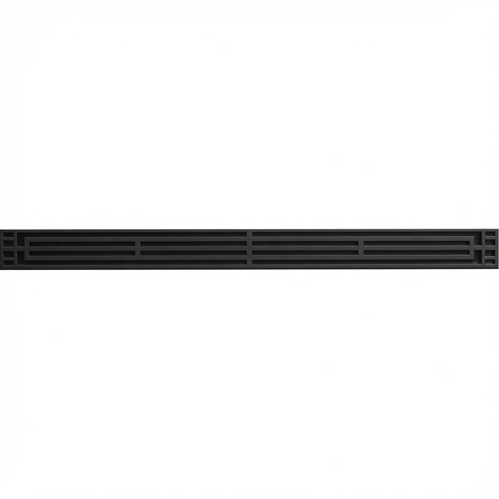 Empire DVG2MBL Black Mission Louvers for 36" Fireplace and Firebox