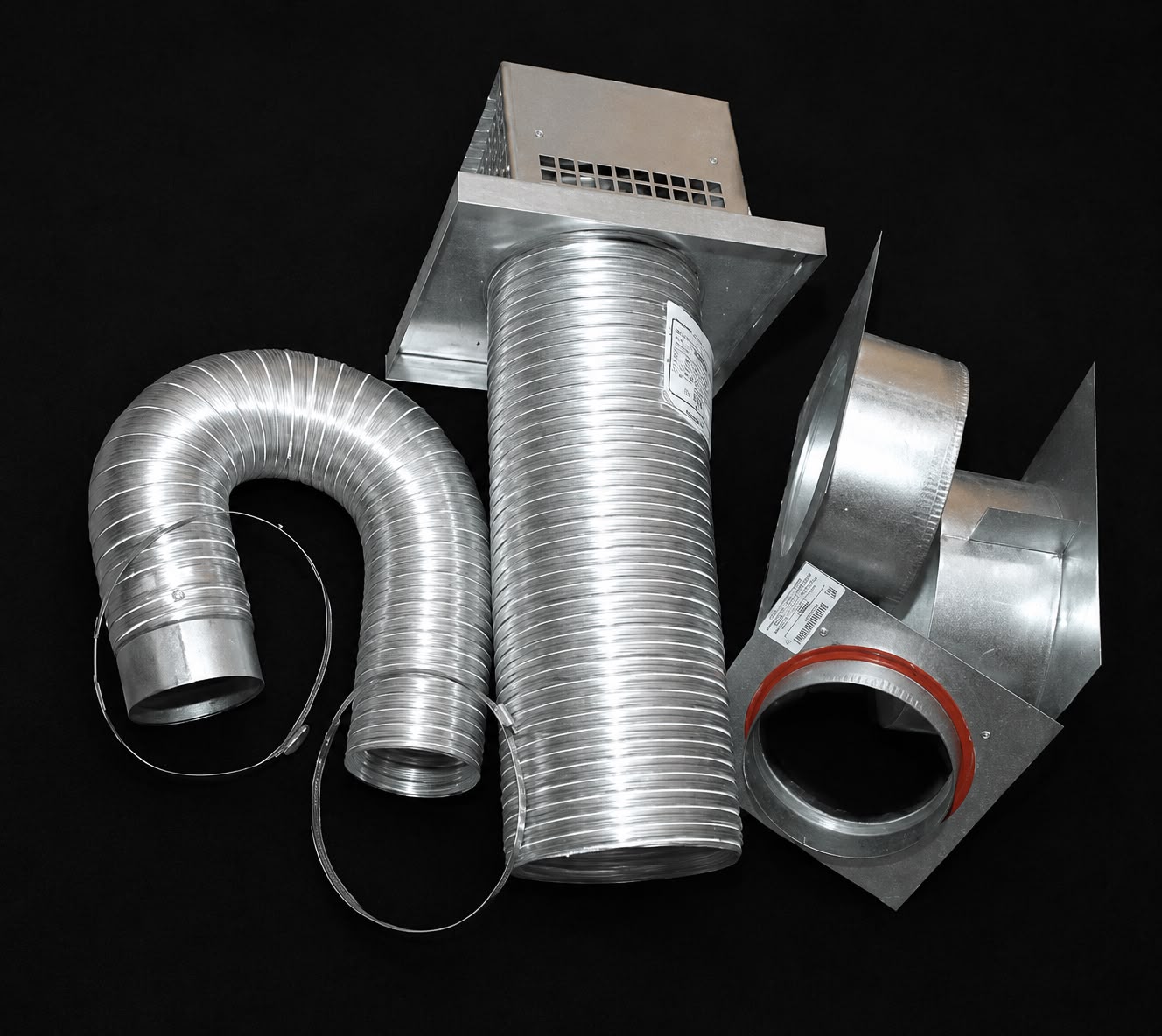 Empire DVVK5F Direct Vent Through-the-Wall Flexible Horizontal Vent Kit
