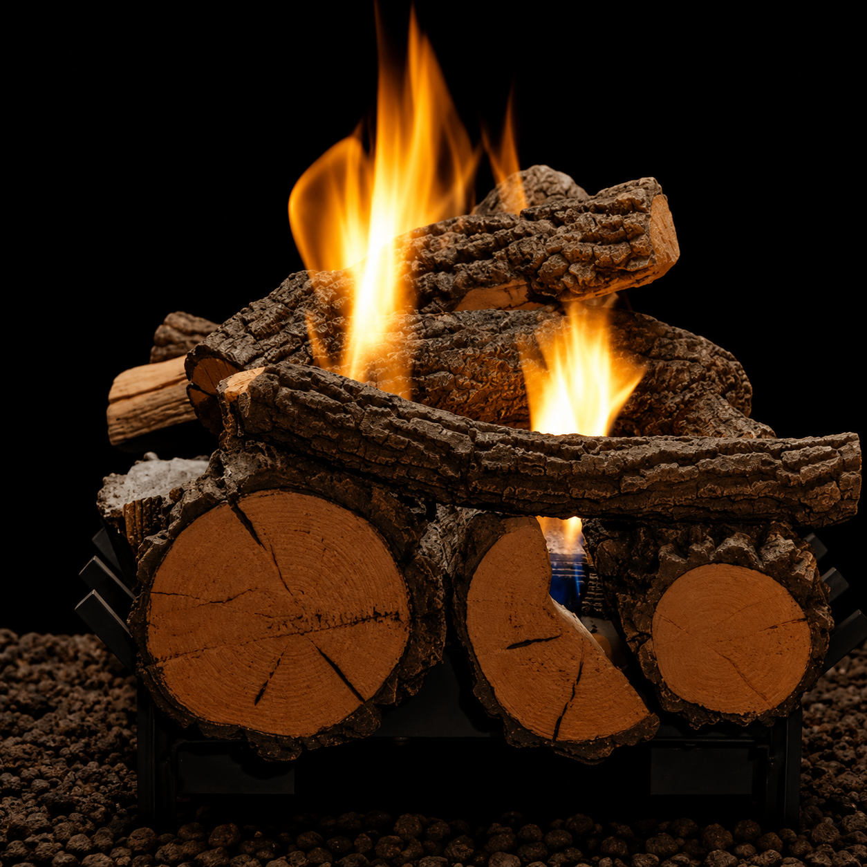Empire Rock Creek Multi Sided Refractory Vent Free Log Set