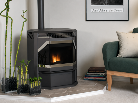 IronStrike PS40GL Winslow GL High-Efficiency Freestanding Pellet Stove