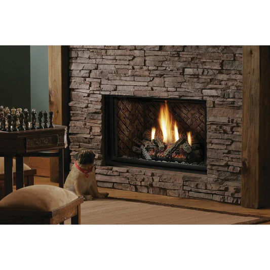 Kingsman 42" Natural Gas Direct Vent Fireplace Zero Clearance Millivolt Control