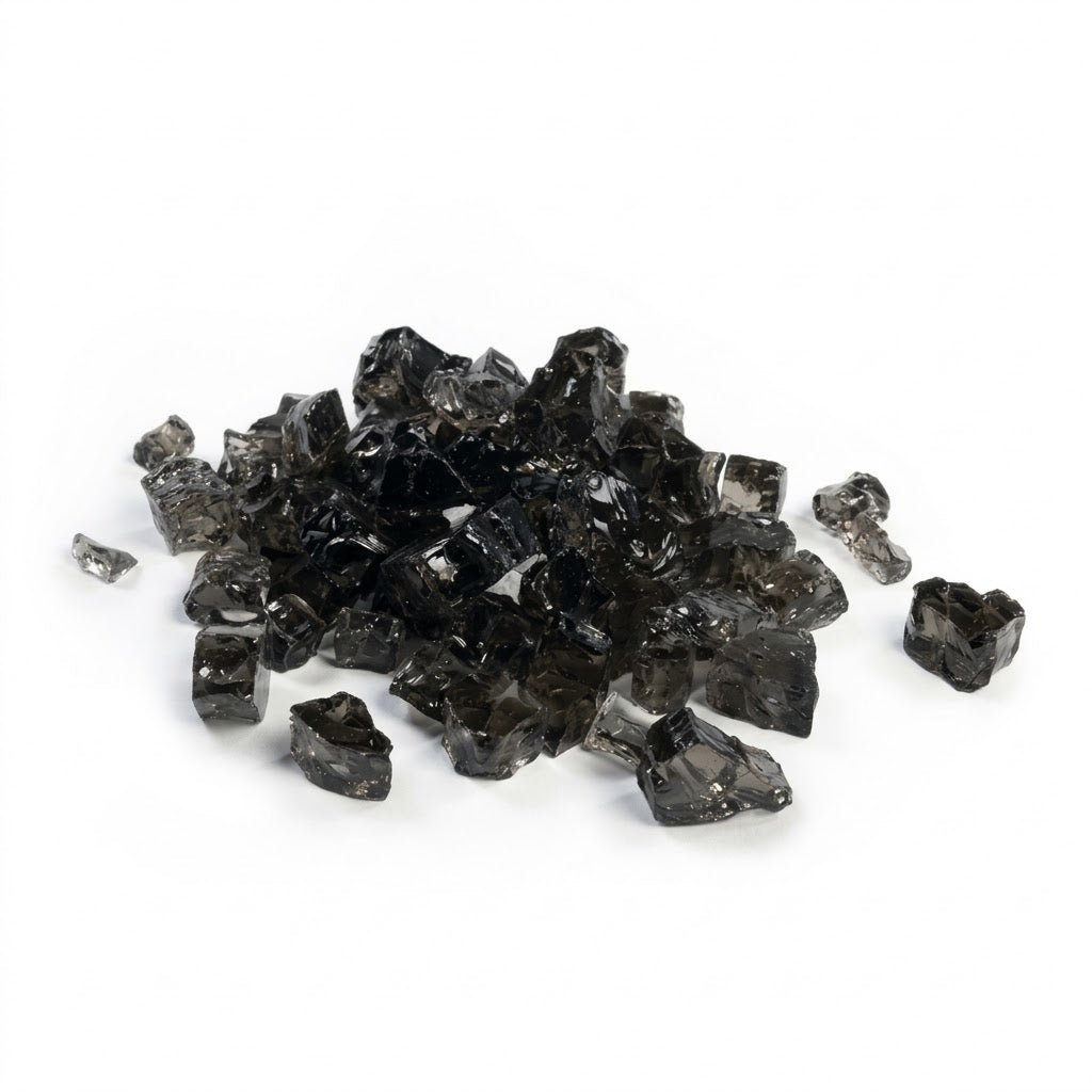 Kingsman Z5GC 1/2" Bronze Reflective Glass Media Kit - 5 lbs