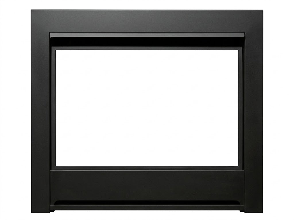 Kingsman ZCV36S1BL 39" Black Surround Hearth Mount for ZCV3622 Fireplace