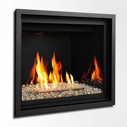 Kingsman ZCV42 42" Zero Clearance Direct Vent Gas Fireplace