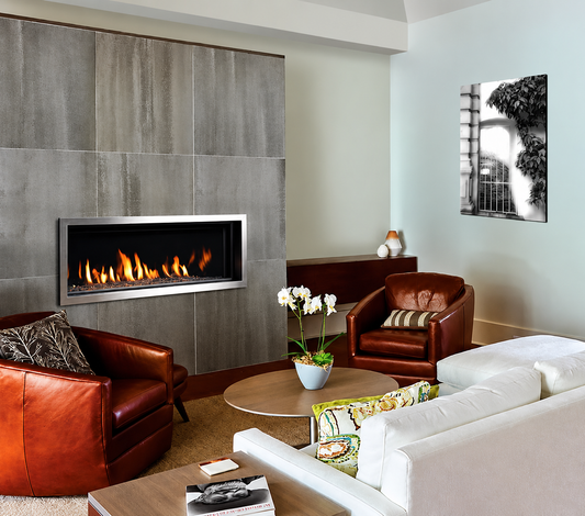 Kingsman ZCVRB47 47" Zero Clearance Direct Vent Linear Gas Fireplace