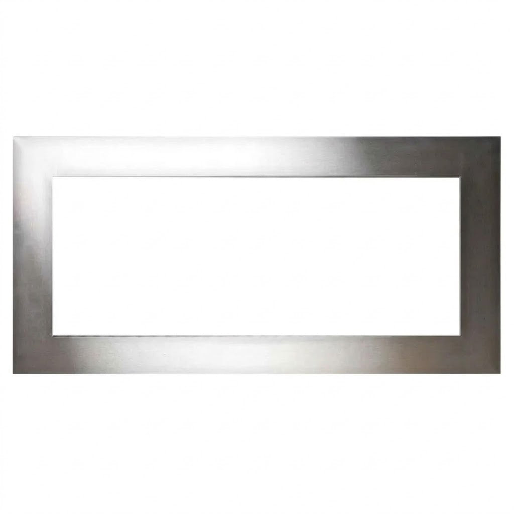 Kingsman ZCVRB60S1SS Stainless Steel Surround Trim Kit for ZCVRB60 Direct Vent Linear Fireplace