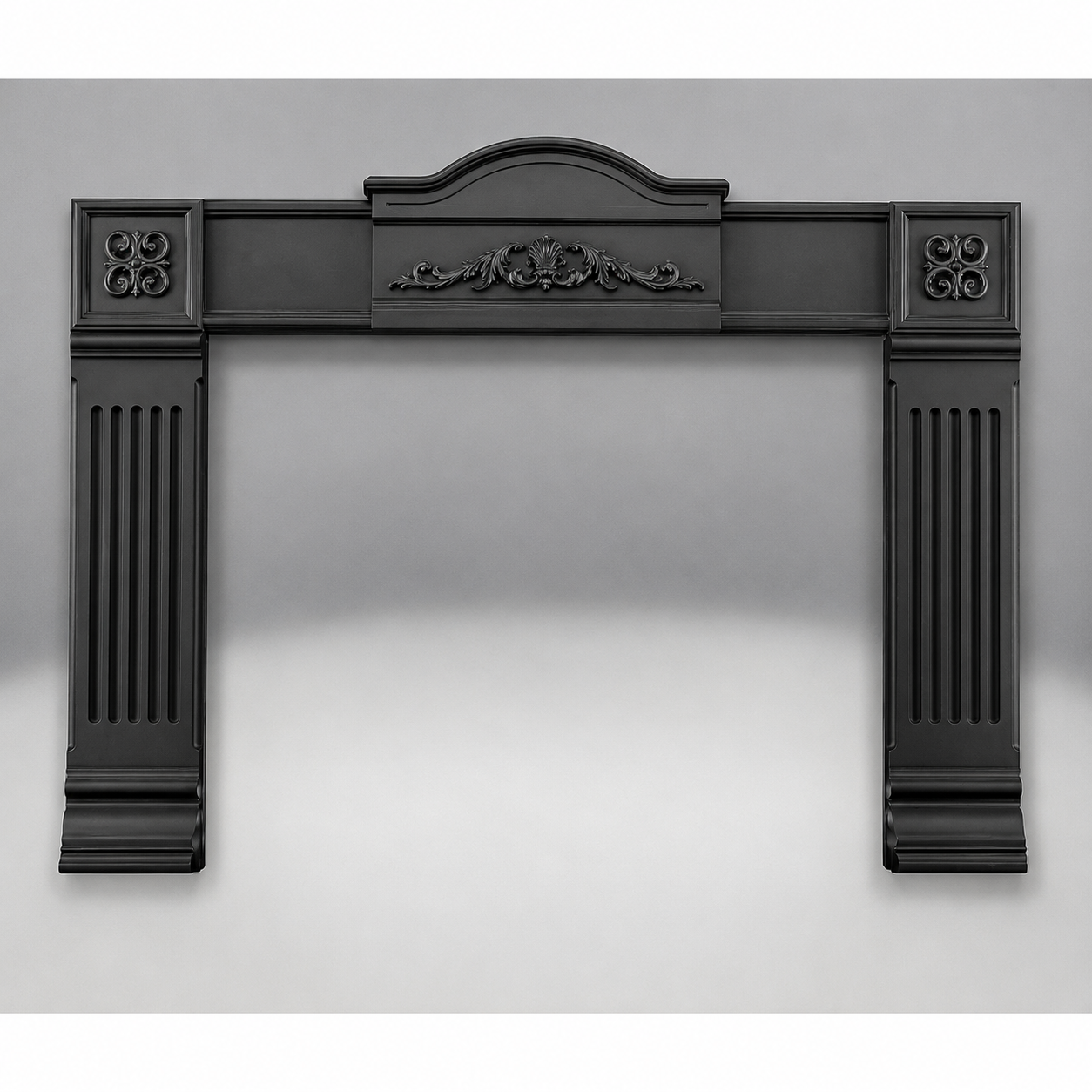 Napoleon CFSK-A Painted Black Cast Iron Surround