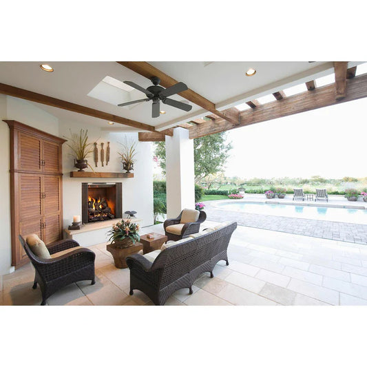 Majestic Castlewood Outdoor Traditional 42" Wood Burning Fireplace