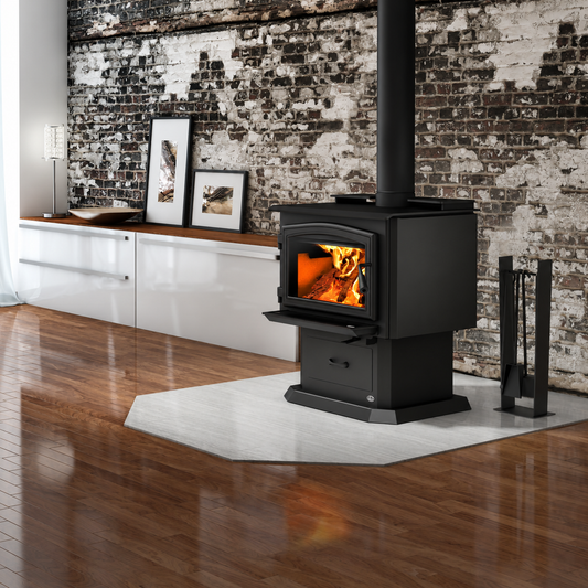 Osburn 2000 EPA Certified Freestanding Large Wood Stove with Blower