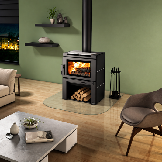 Osburn Matrix OB02032 EPA Certified Freestanding Large Wood Burning Stove