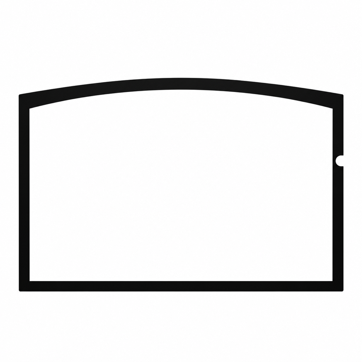 Osburn OA10249 Black Door Overlay for 1700 Wood Stove and Insert
