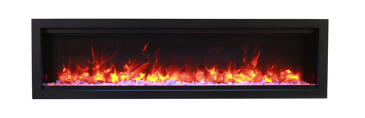 Amantii Symmetry Lumina Indoor Outdoor 50" Electric Fireplace
