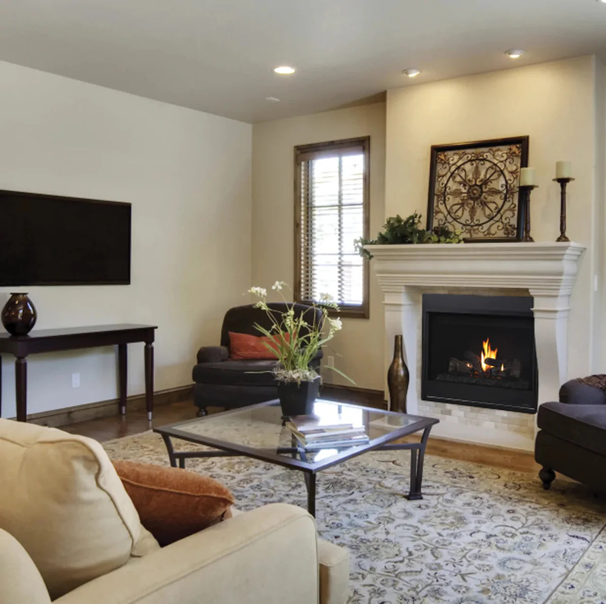 Superior DRT3040 40" Traditional Top/Rear Direct Vent Gas Fireplace