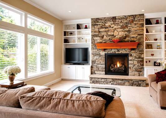 Superior DRT6340 40" Traditional Front View Gas Fireplace With Electronic Ignition