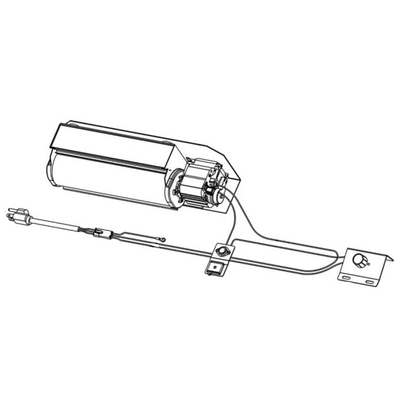 Superior FBK-LIN48 Variable Speed Heat Activated Blower Kit for DRL4048 Gas Fireplace