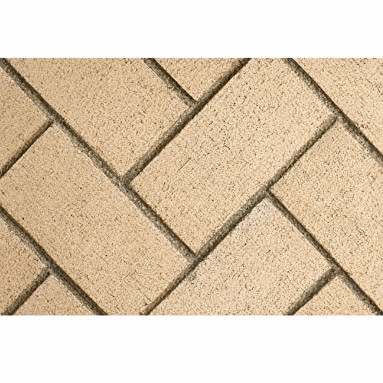 Superior MOSAIC36IVFH Mosaic Masonry 36" Ivory Full Herringbone Brick