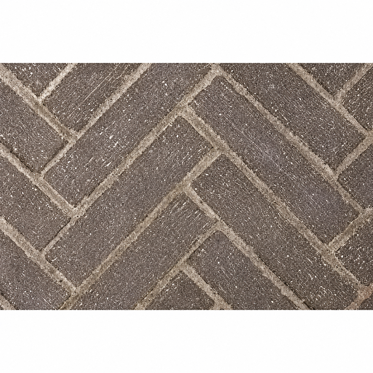 Superior MOSAIC36MISH Mosaic Masonry 36" Midnight Split Herringbone Brick Liners