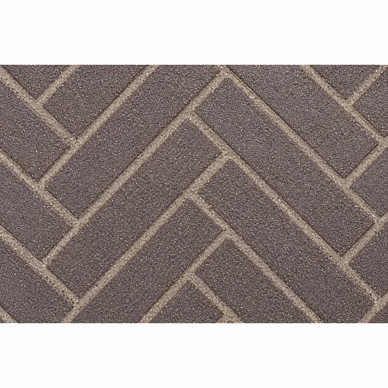 Superior MOSAIC42MISH Mosaic Masonry 42" Midnight Split Herringbone Brick Liners