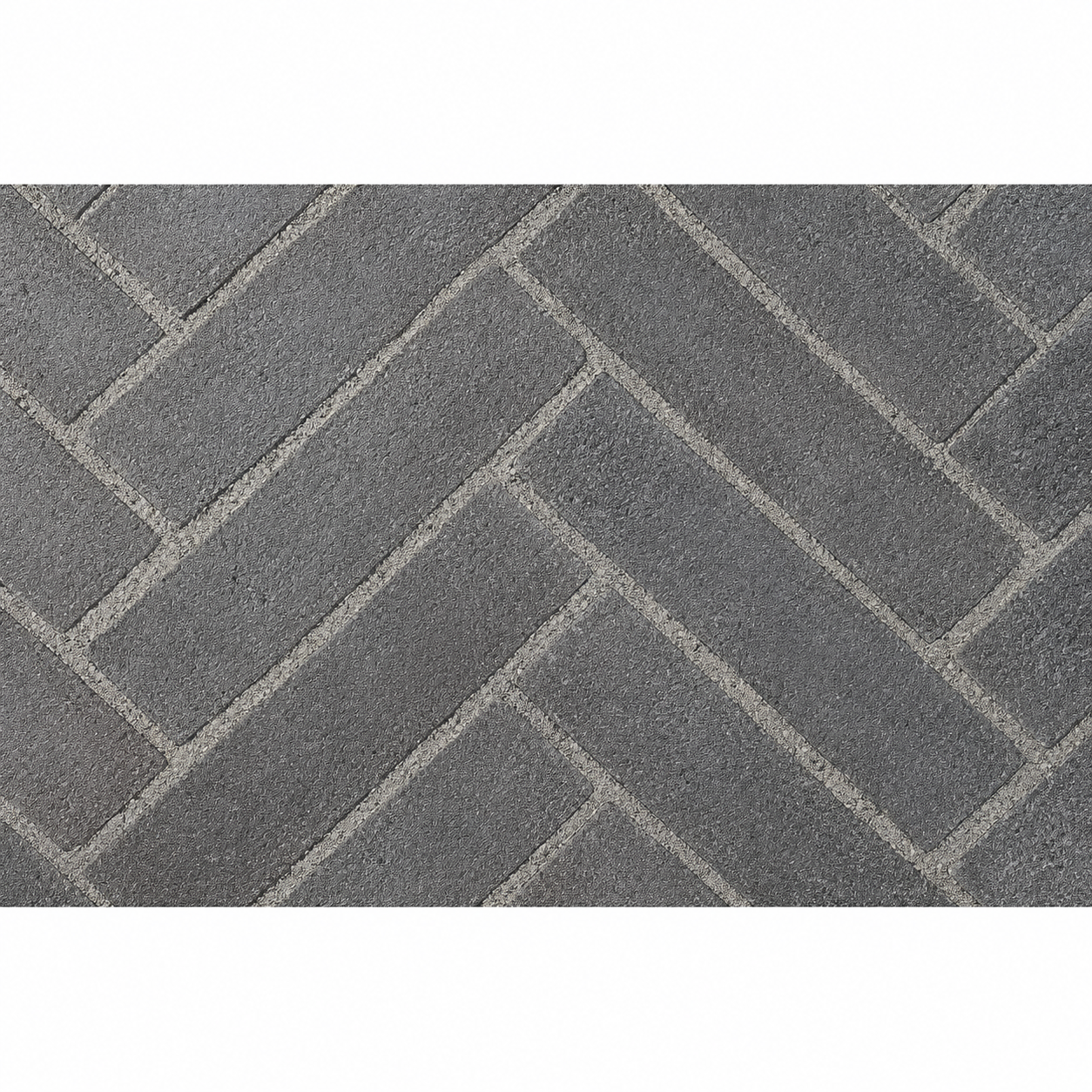 Superior MOSAIC48SGSH Mosaic Masonry 48" Slate Grey Split Herringbone Brick Liners