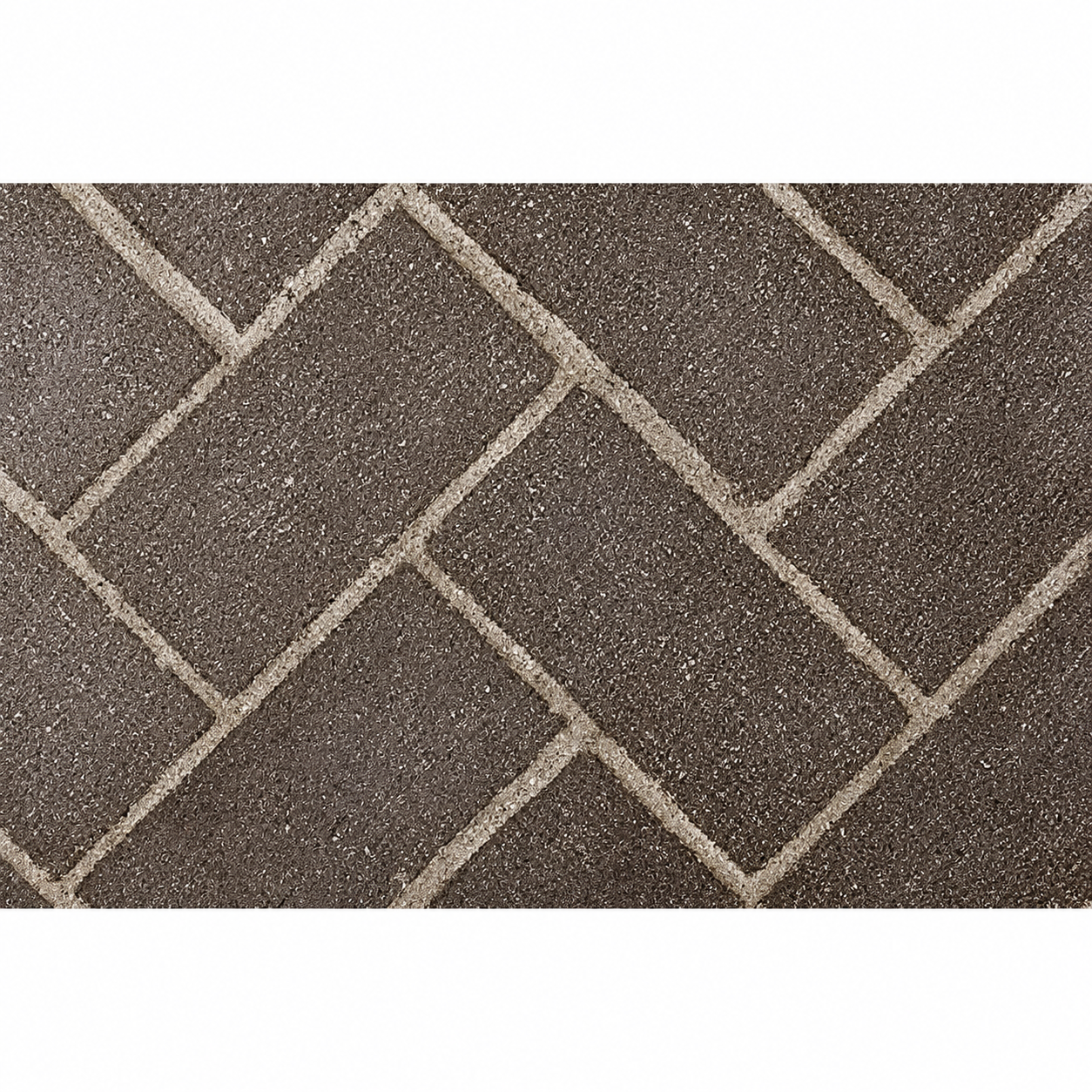 Superior MOSAIC50MIFH Mosaic Masonry 50" Midnight Full Herringbone Brick Liners