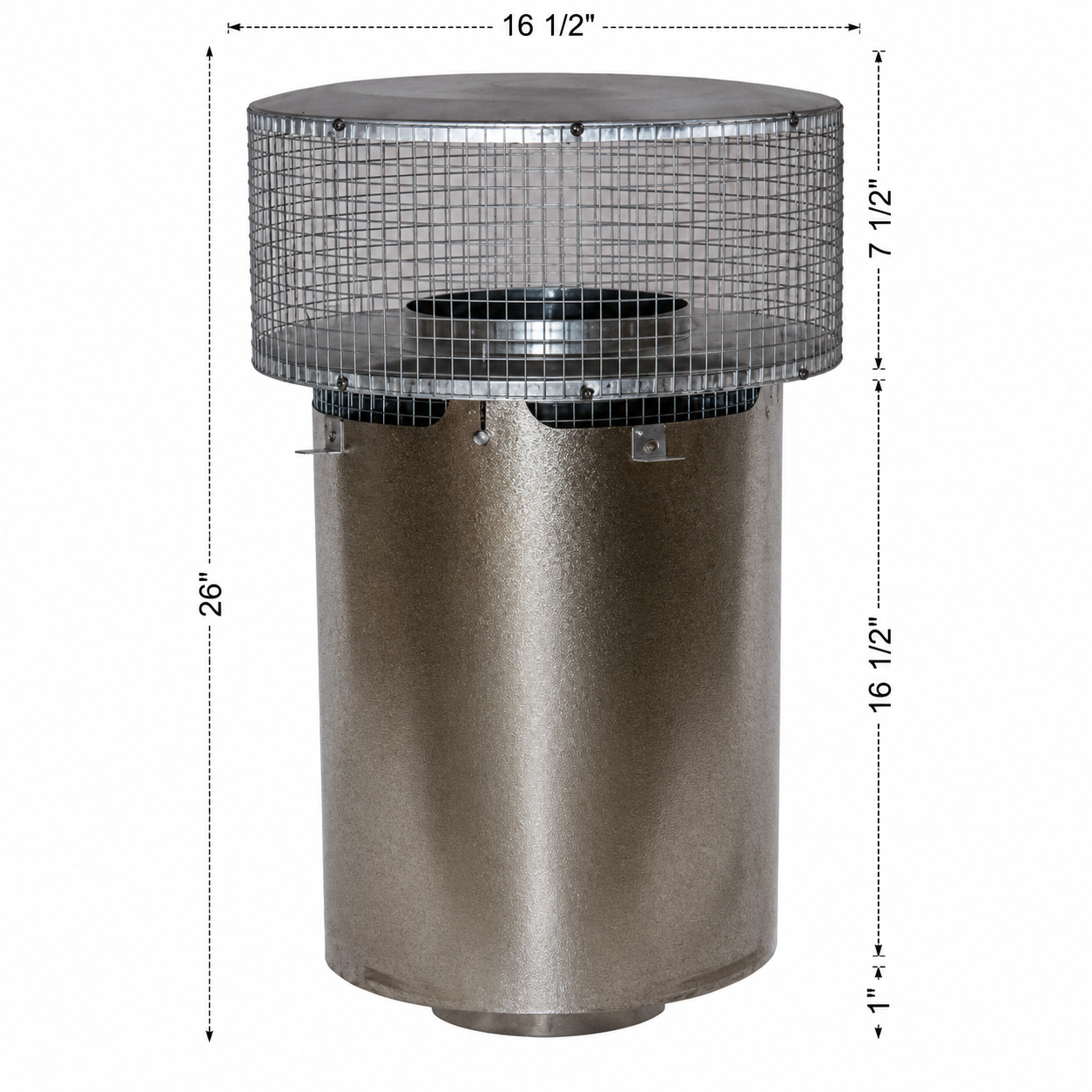Superior RTT-8DM Round Top Termination Cap With Slip Section