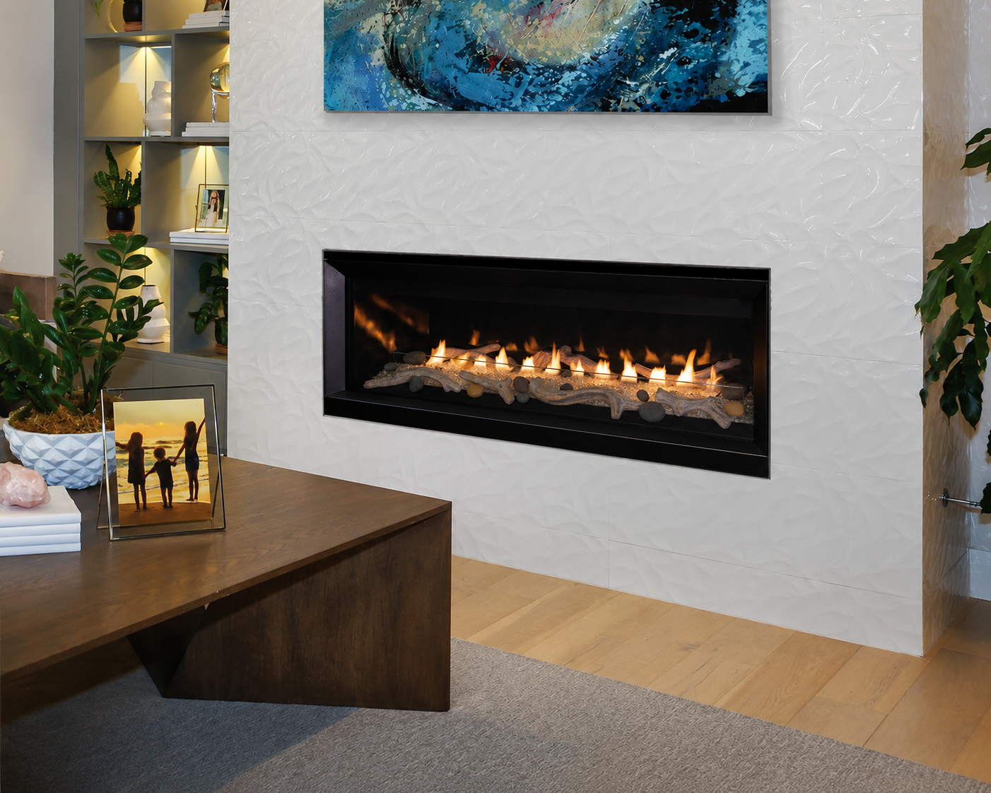 Superior VRL3055 55 Linear Vent Free Gas Fireplace With Electronic Ignition