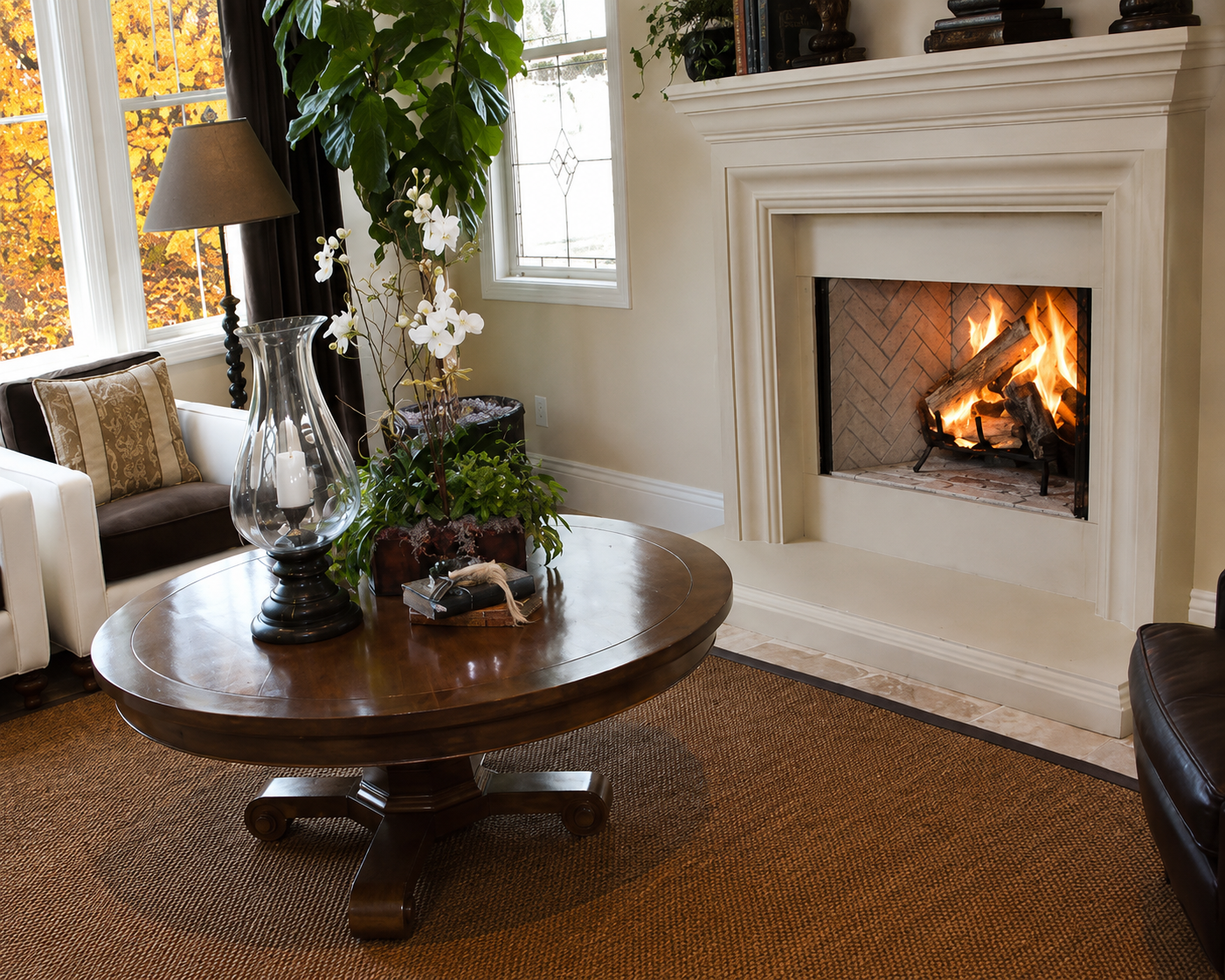 Superior WRT3543 43" Traditional Wood Fireplace With Refractory Panels