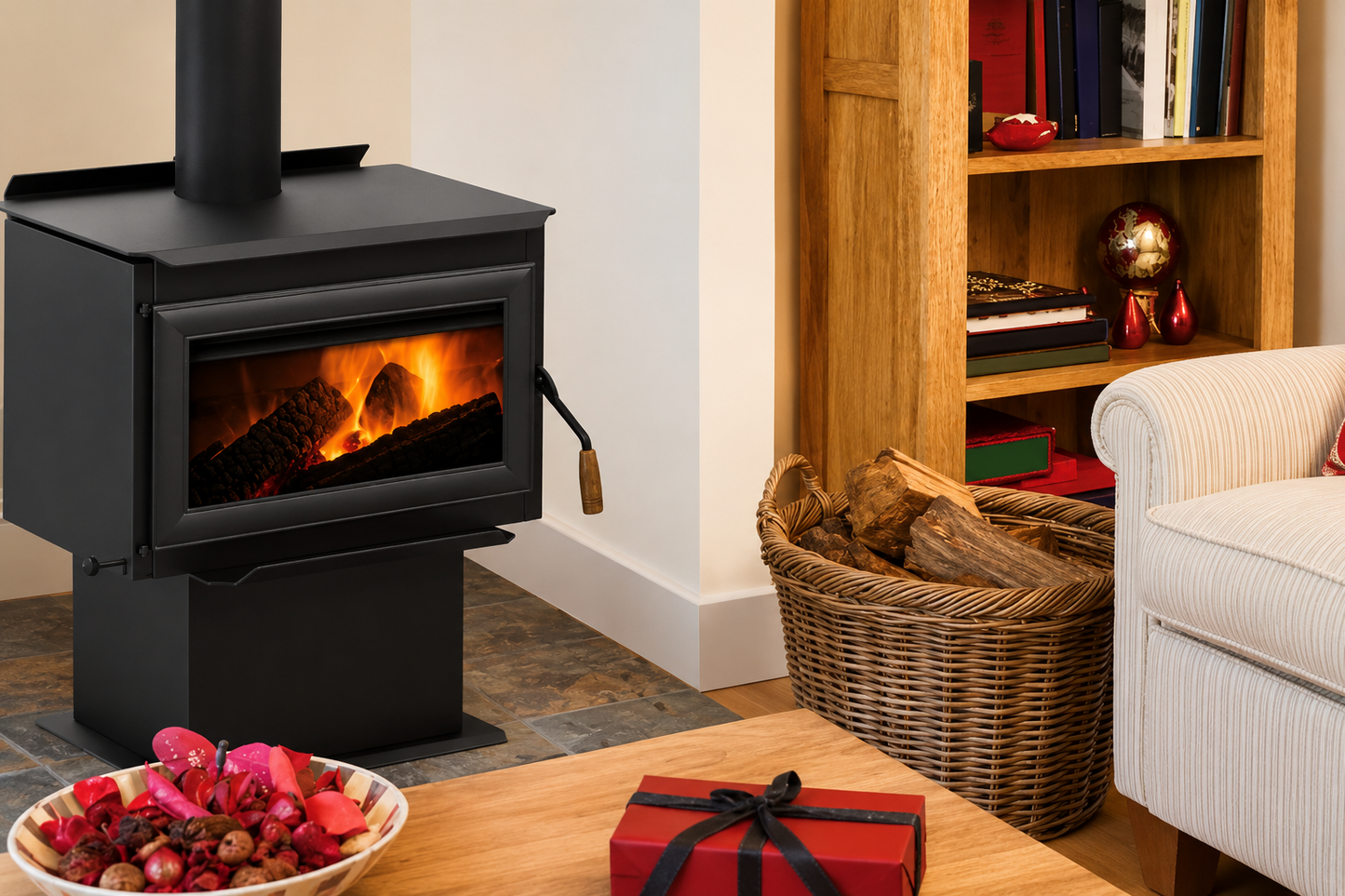 Superior WXS2016 24" High-Efficiency EPA Certified Freestanding Wood Stove