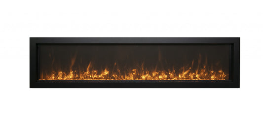 Amantii Panorama BI Indoor Outdoor 60" Extra Slim Electric Fireplace