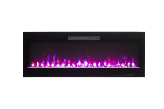 Amantii Fire & Ice 50" Linear Wall-Mounted Electric Fireplace