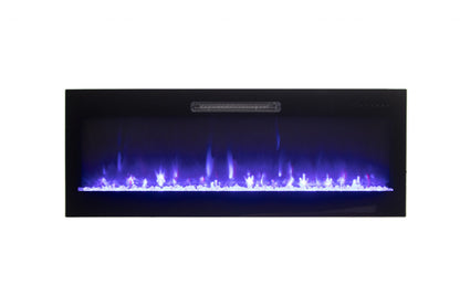 Amantii Fire & Ice 50" Linear Wall-Mounted Electric Fireplace