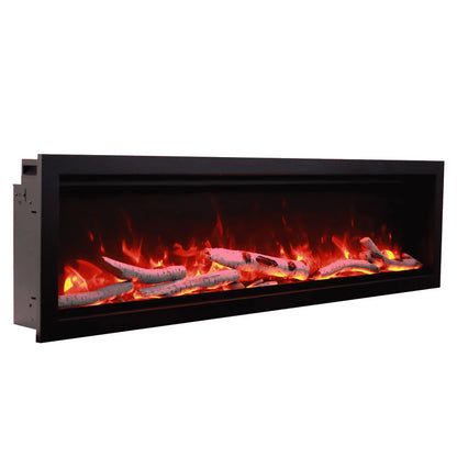 Amantii Symmetry Lumina Indoor Outdoor Smart 42" Electric Fireplace