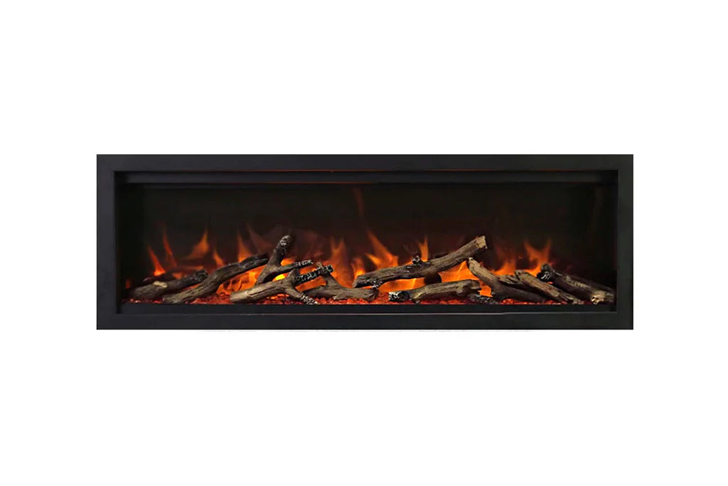 Amantii Symmetry Lumina Indoor Outdoor Smart 42" Electric Fireplace
