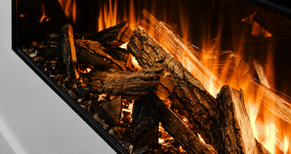 British Fires 48" Black Edition New Forest 1200 Electric Fireplace