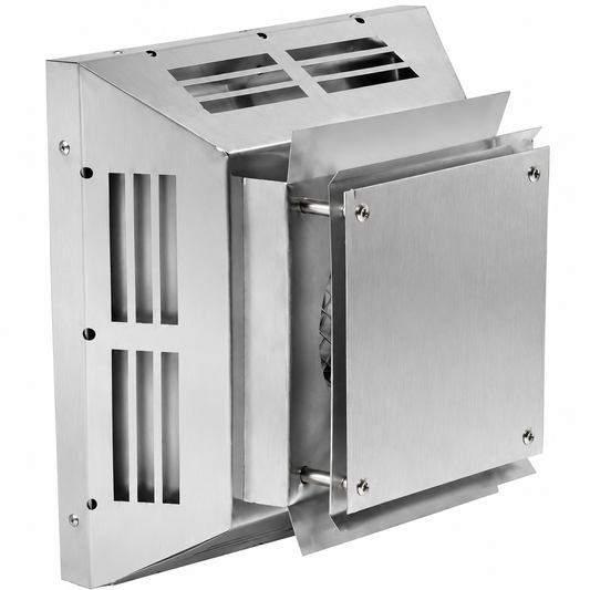 Superior 8DVLHT4 See-Through Fireplace Horizontal Termination for 8DVL