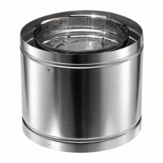 DuraVent 10DCA-48SS 10" x 48" DuraChimney II Stainless Steel Chimney Pipe