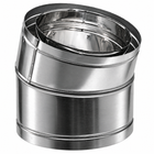 DuraVent 10DCA-E15 10" DuraChimney II 15-Degree Chimney Elbow