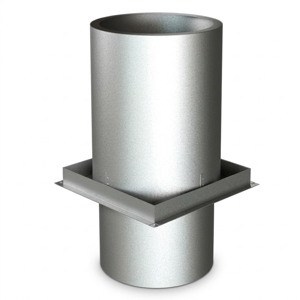 DuraVent 10DT-FRSHT 10" DuraTech LDC Firestop Radiation Shield HT