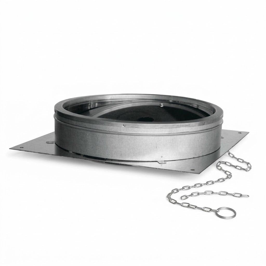 DuraVent 12DT-APD 12" DuraTech LDC Anchor Plate with Damper