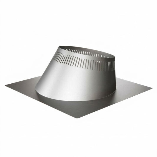 DuraVent 14DT-F6HT 14" DuraTech LDC Galvalume 0/12 - 6/12 Pitch Ventilated Flashing