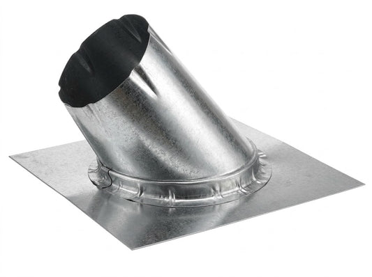 DuraVent 5DT-F24 5" DuraTech 19/12 to 24/12 Pitch Chimney Roof Flashing