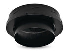 DuraVent 5DT-FC 5" DuraTech Black Chimney Finishing Collar with Adapter