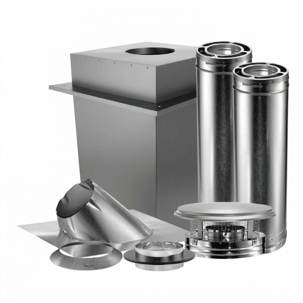 DuraVent 6DP-KMFG 6" DuraPlus Manufactured Home Kit