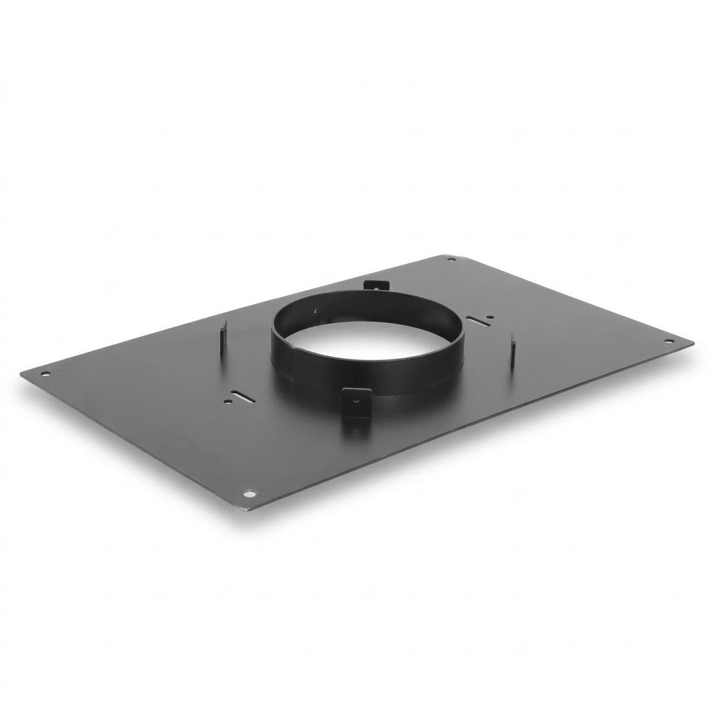 DuraVent 6DT-AP17x21 6" DuraTech 17" x 21" Rectangular Transition Anchor Plate