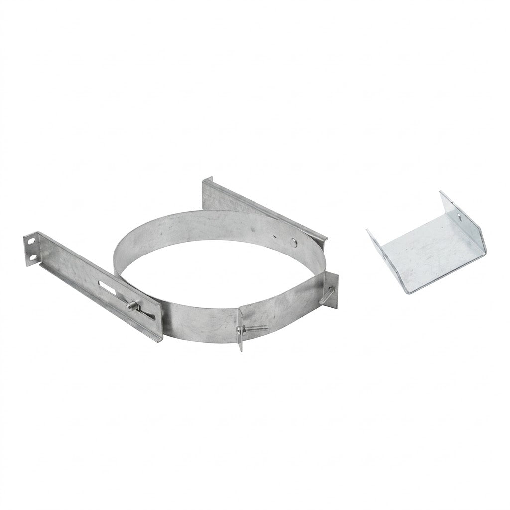 DuraVent 6DT-AWS-SS 6" and 8" DuraTech Adjustable Stainless Steel Wall Strap