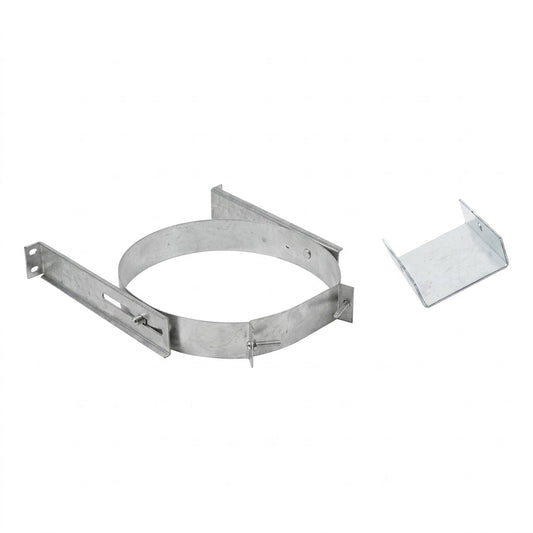 DuraVent 6DT-AWS-SS 6" and 8" DuraTech Adjustable Stainless Steel Wall Strap