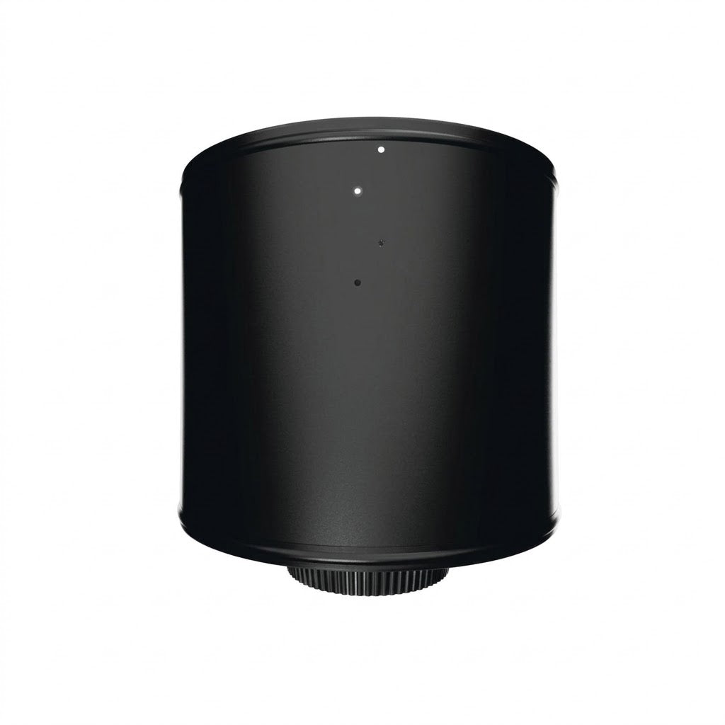 DuraVent 6DT-RCS-2 6" DuraTech Black Round Ceiling Support Box