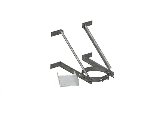 DuraVent 6DT-XWS 6" and 8" DuraTech Adjustable Extended Galvalume Wall Support